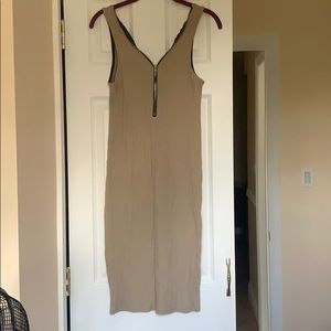 Tan dress